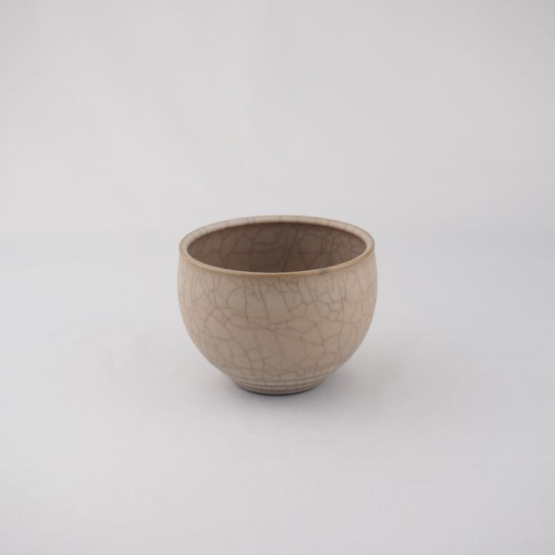 Hibiki Bowl Deep S Kaoline Handmade Kyo-yaki/Kiyomizu-yaki JAPAN fuuu BRAND