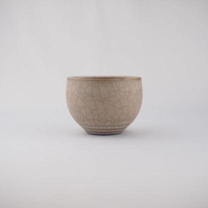 Kiyomizu Ware Series "Hibiki" Deep Bowl - Size Small