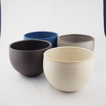 Kiyomizu Ware Series "Mat" Tiefe Schale - Größe Klein