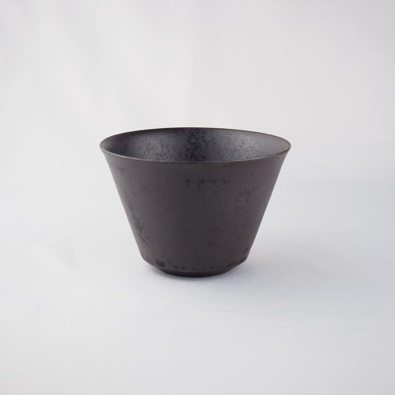 Mat Bowl Deep Kaoline Handmade Kyo-yaki/Kiyomizu-yaki JAPAN fuuu BRAND