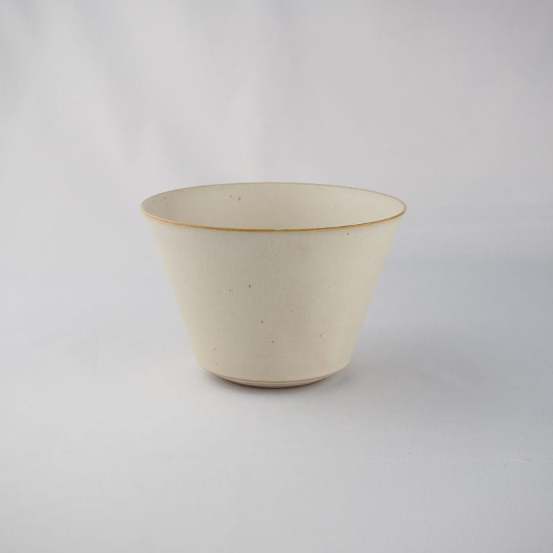 Kiyomizu Ware Series "Mat" Deep Bowl - Type Pot