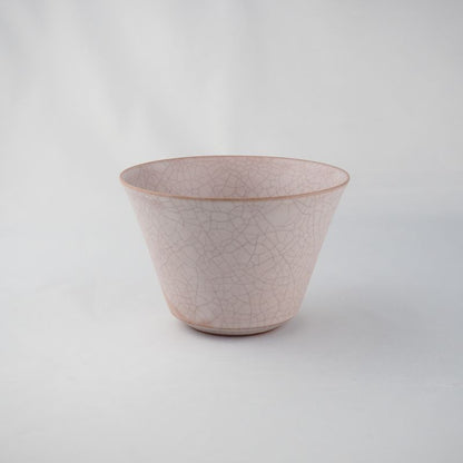 Kiyomizu Ware Series "Hibiki" Deep Bowl - Type Pot