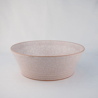 Kiyomizu Ware Series "Hibiki" Flache Schale - Größe Groß