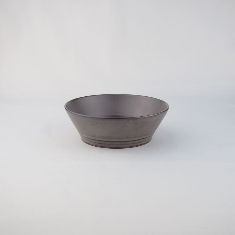 Kiyomizu Ware Series "Mat" Shallow Bowl- Size Small