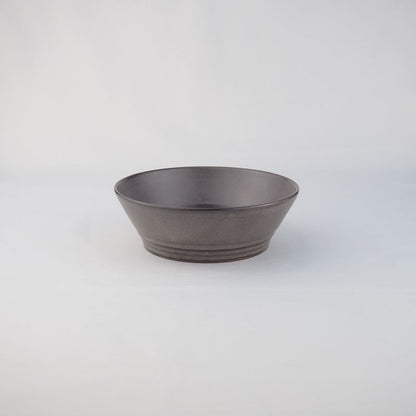 Kiyomizu Ware Series "Mat" Shallow Bowl- Size Small