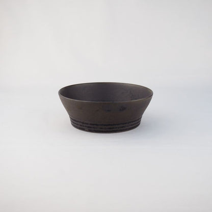 Mat Bowl Shallow S Kaoline Handmade Kyo-yaki/Kiyomizu-yaki JAPAN fuuu BRAND