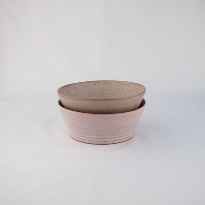 Kiyomizu Ware Series "Hibiki" Shallow Bowl - ขนาดเล็ก