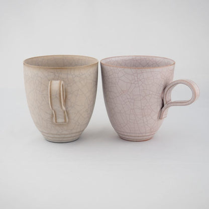 Kiyomizu Ware Series "Hibiki" Mug - Curvy