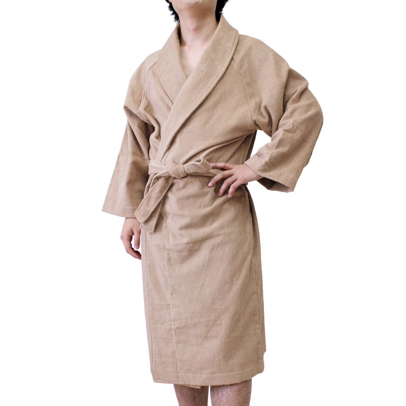 Hiorie Hotel Style Unisex Bathrobe L Size 1 clothes Cotton 100% Japan