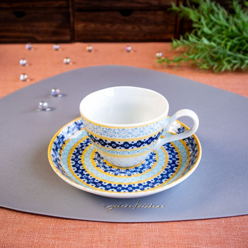 咖啡杯盤 - 陶瓷田野ll