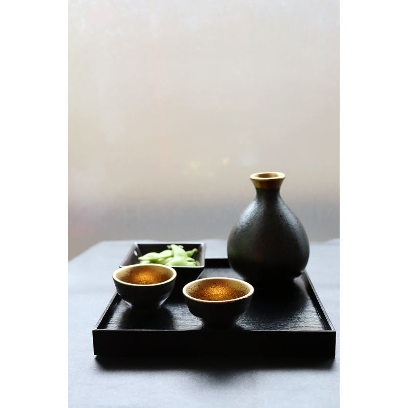 Sake Pot - Japan gold 3pcs