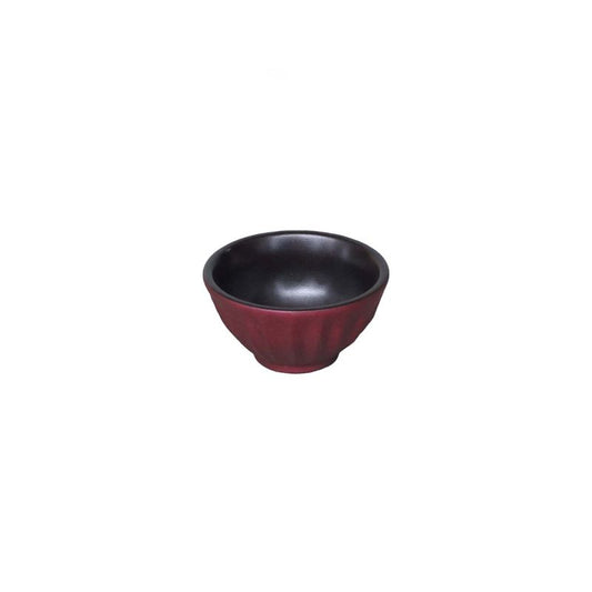 Sake Cup - Metal color Topaz Red Set of 6