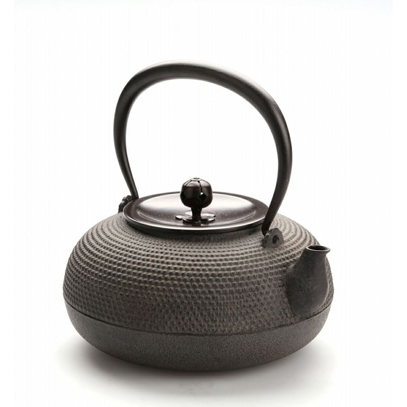 Fujita Sato Seiko Arare Hiramaru Iron Kettle 1.1L 