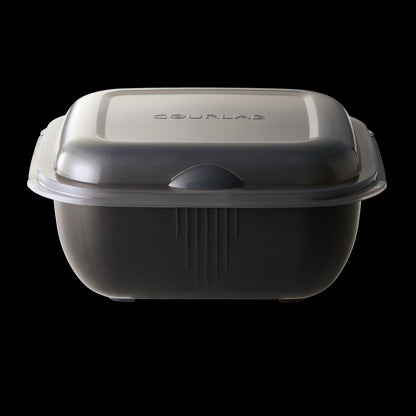 GOURLAB+ - 微波烹飪器皿 7件套裝 黑色
