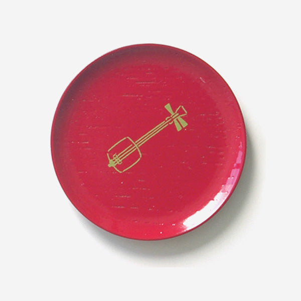 Lacquer Mamesara Series Kyoto Utensils Wooden Lacquered Dish Japanese