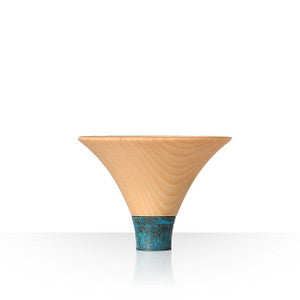 Fujita Vase Sake Cup Yamanaka Lacquerware Takaoka Copperware Wood Brass FUJI