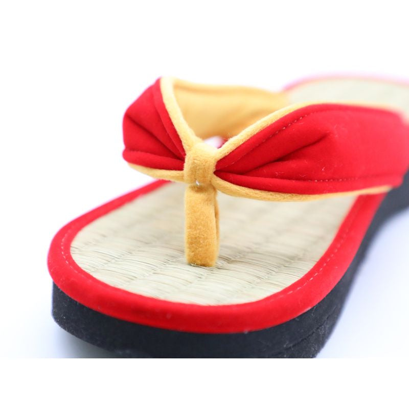 Inoca Setta Sandals Tatami Beni for Wemen
